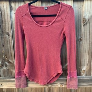 We The Free Henley Thermal